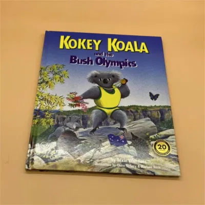  Custom Hardcover Kokey Koala Bambini Storia cartone Libro servizi di stampa