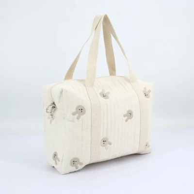  Borsa per pannolino carino personalizzata per pannolino trapuntato bagnata