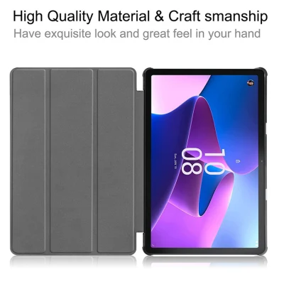  Custodia sottile per tablet in pelle PU con supporto Folio antiurto per Lenovo Tab M10 10.1 pollici 3a generazione 2022 TB-328f