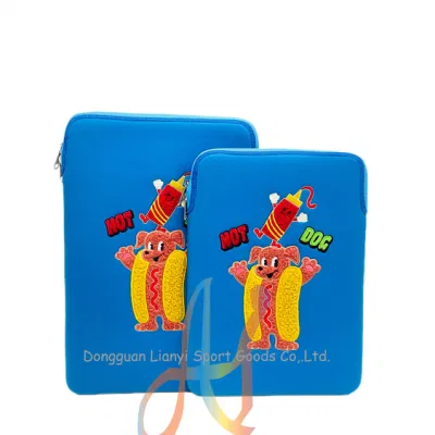  Custodia personalizzata in neoprene per laptop con borsa impermeabile per computer ricamo Con custodia con zip Ultimate Protection per iPad Mac