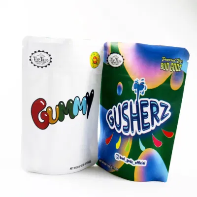 3.5g 1g Stand up plastica Gummy di tabacco in Mylar di alta qualità Confezione dell&prime;orso Ziplock edibile astuccio resistente all&prime;odore
