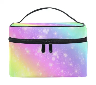 Beauty portatile multifunzione da viaggio Makeup Organizer grande pennello cosmetico conservazione Borsa
