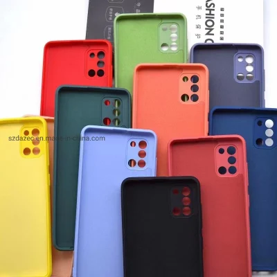  Custodia in gel Classic in silicone liquido Soft Skin Touch da 1,5 mm con Custodia interna in microfibra Full-Inclusive per iPhone 15 14 13 12 11 xr per Huawei per Xiaomi