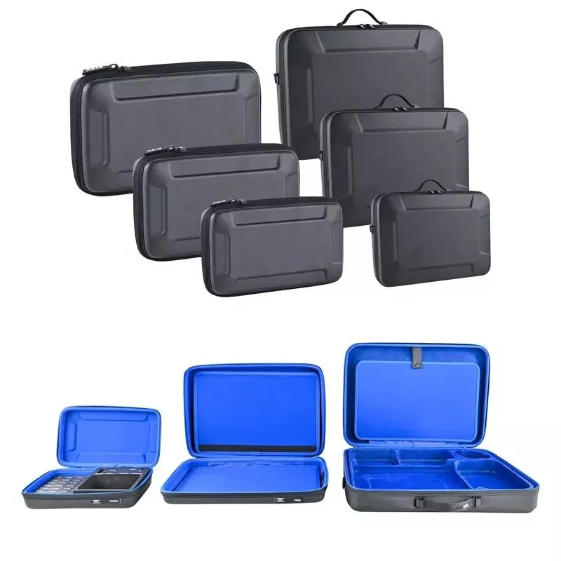 ISO BSCI Factory Custom Carrying Portable Electrician Electrical Protective Storage Foam EVA Tool Case Heavy Duty for Tool