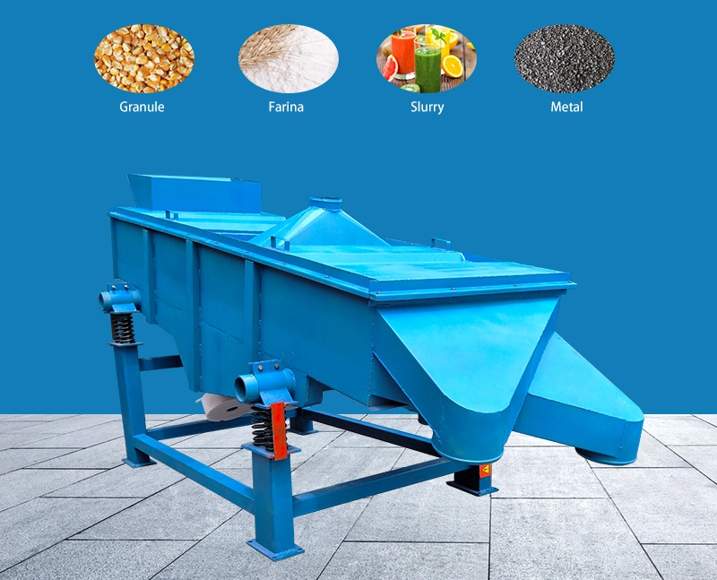 High Frequency China Quartz Sand Linear Vibrating Screen