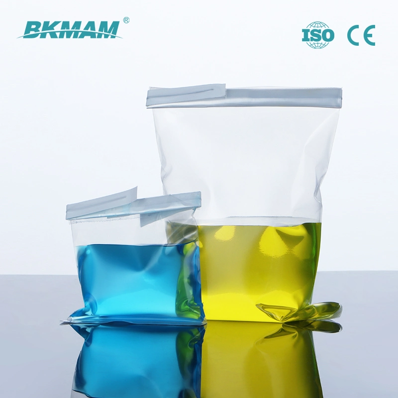 Screw Cap Water Sampling Bag Sterile Sample Bags 500ml PE Composite Sampling Bag with Sodium Thiosulfate Environmental Inspection Sampling Bag