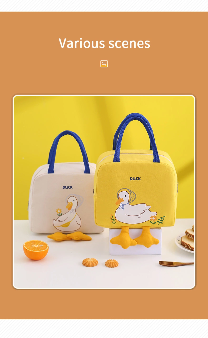 Insulated Small Lunch Bag School Kids Keep Warm Fresh Bag Picnic Cooler Breast Milk Picnic Food Lunch Food Cooler Bag