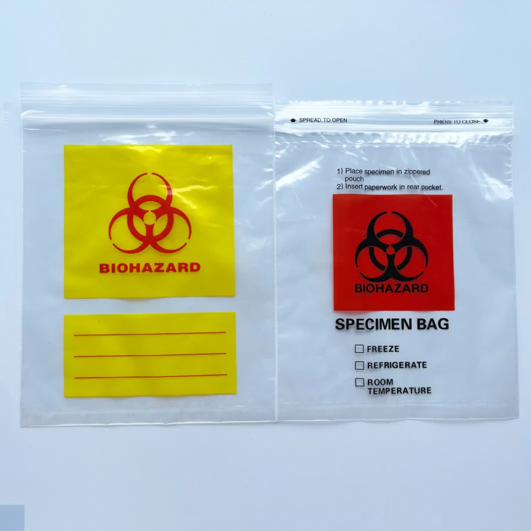 3/4 Layers LDPE High Quality Dental Kangaroo Specimen Bag