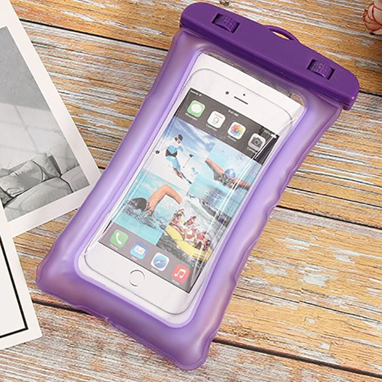 Universal Waterproof Mobile Phone Case for Phone Clear PVC Sealed Underwater Cell Swimming Pouch Cover Custom Waterproof Bag