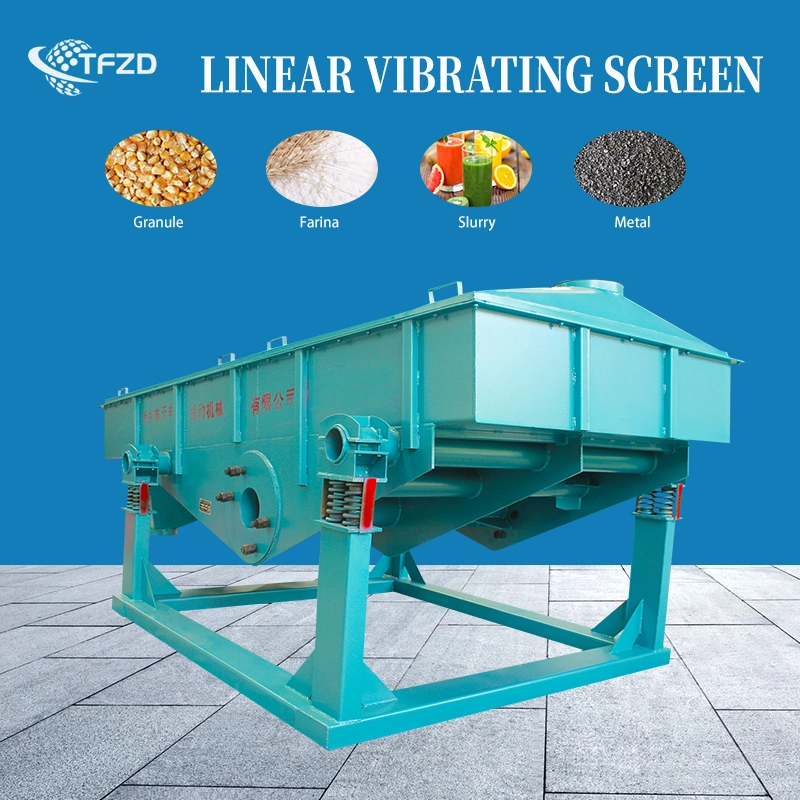 Coffee Bean Grading Equipment, Grain Screening Equipment, Linear Vibration Screening Machine