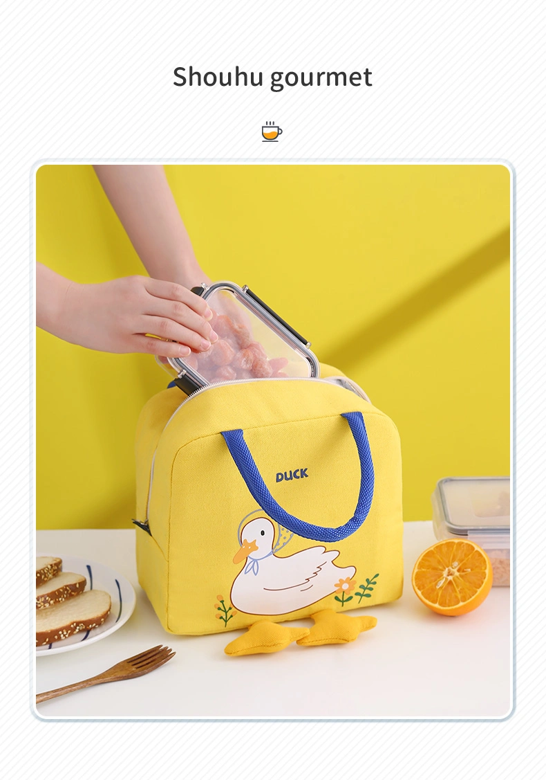 Insulated Small Lunch Bag School Kids Keep Warm Fresh Bag Picnic Cooler Breast Milk Picnic Food Lunch Food Cooler Bag