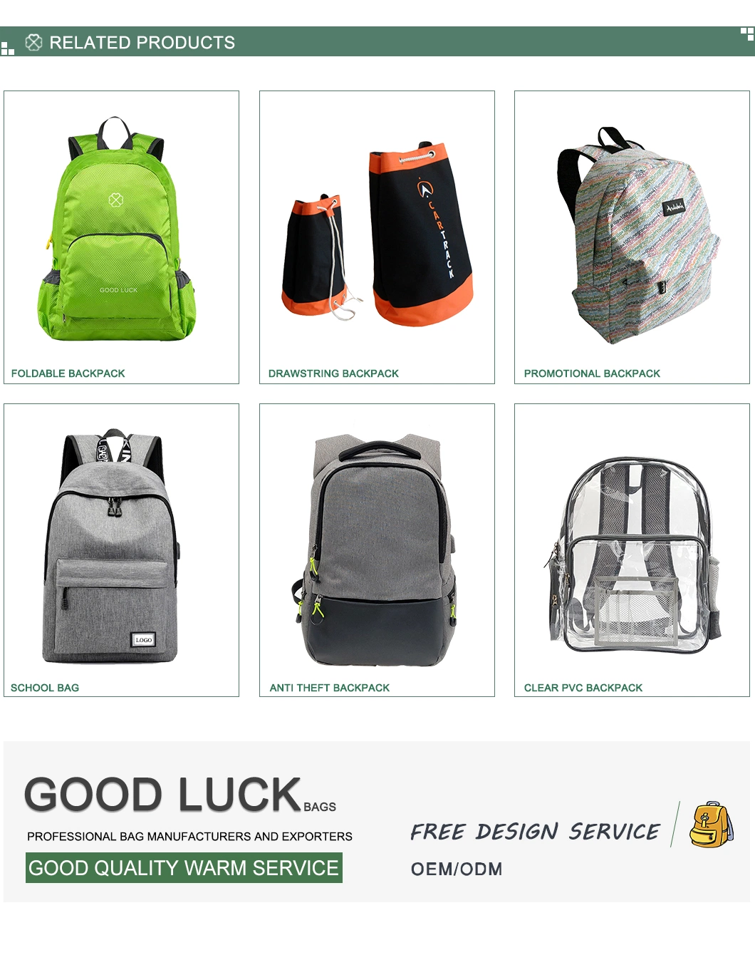 Fashion Four Colors Shoulder Bag Children&prime; S Backpack Kids&prime; School Bag