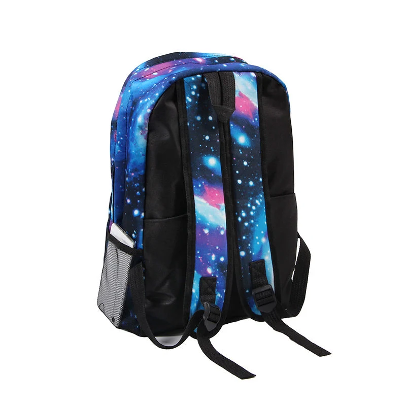 Fashion Fancy Teenagers Star Sky Printed School Bag for Latest Designs