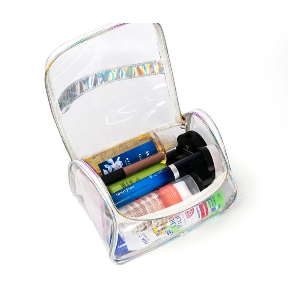 Waterproof Transparent Storage Container Toiletry PVC Cosmetic Bags Makeup Organizer Wbb21151