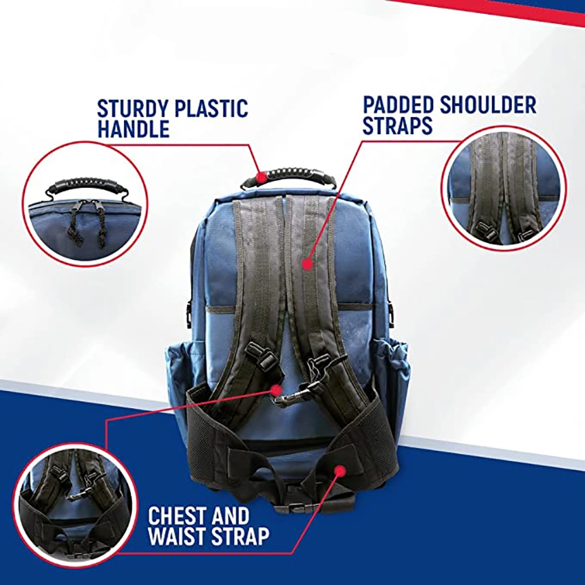 Trauma Backpack with Modular Pouch Design Oxygen Gear Bag for First Responders and Medics