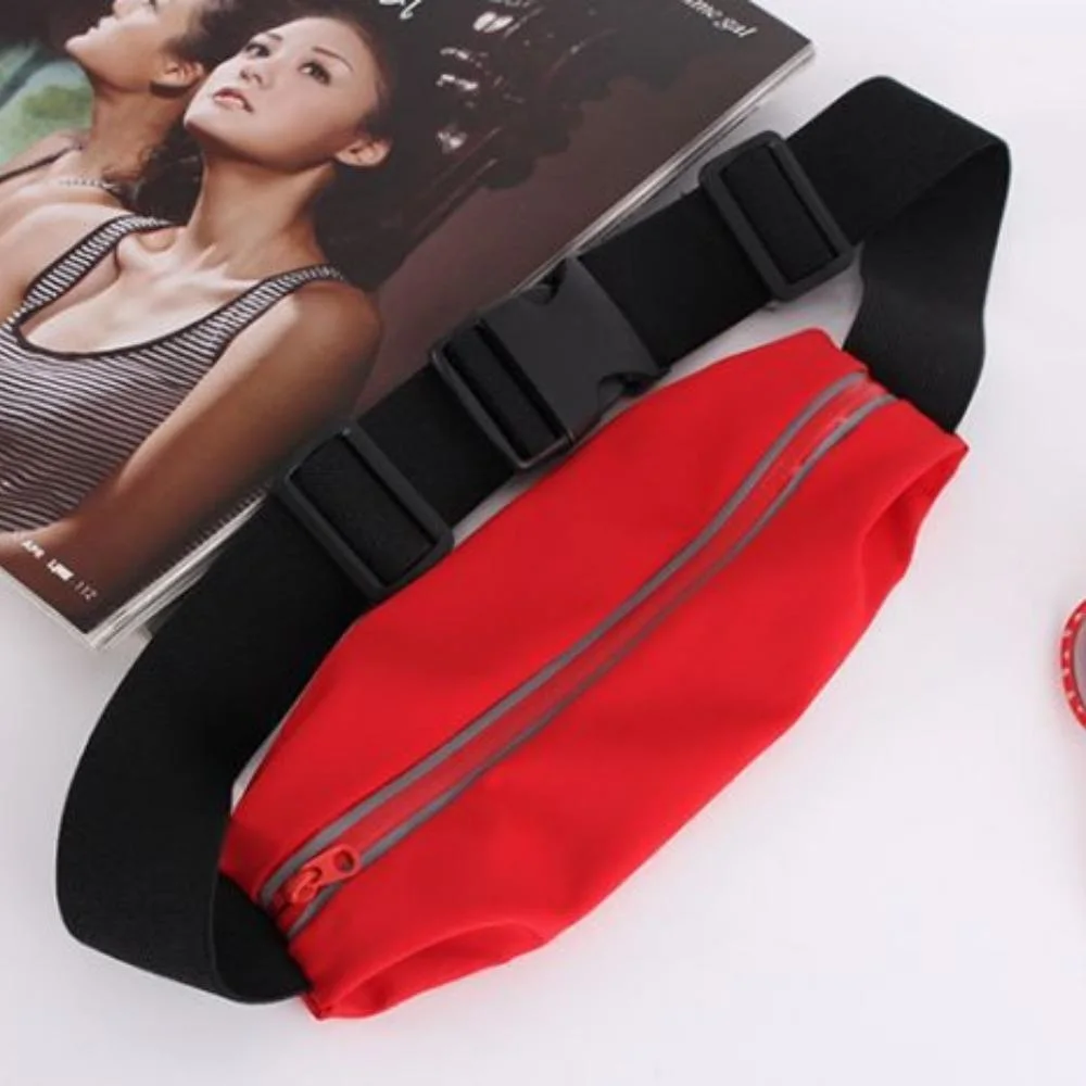 Fanny Pack Running Belt Water Resistant, Sports Fitness Waist Pouch-Suitable for Mobile Phones with 1-5.9 Screen Bl19798