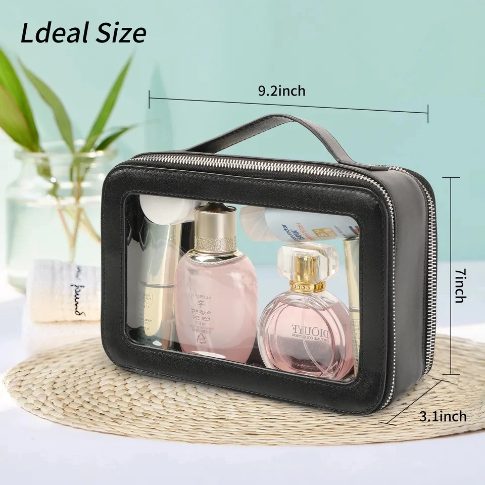 Bags Laser Zipper PVC Jewelry Bag Portable Transparent Cosmetic Bag