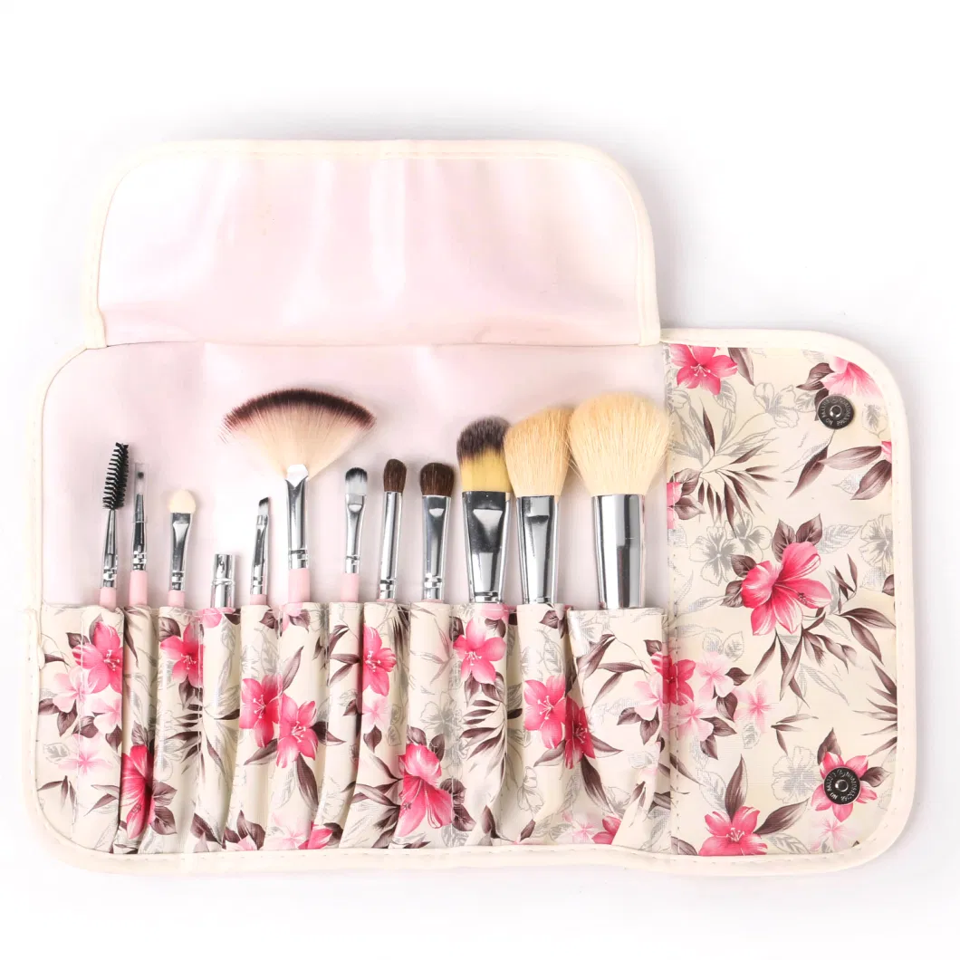 Professional Custom Large Capacity Travel Organizer Portable Makeup Brushes Storage Bag