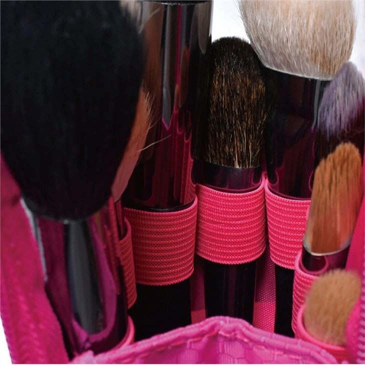 Oxford Cloth Makeup Brush Organizer Case