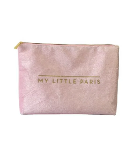 Luxury Velvet Portable Cosmetic Bags for Makeup