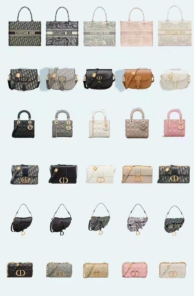 High Quality Woman Handbag Luxury Replicas Brand D Designer Handbags New Style Woman Handbag Cosmetic Bag Box Tote Makeup Bag