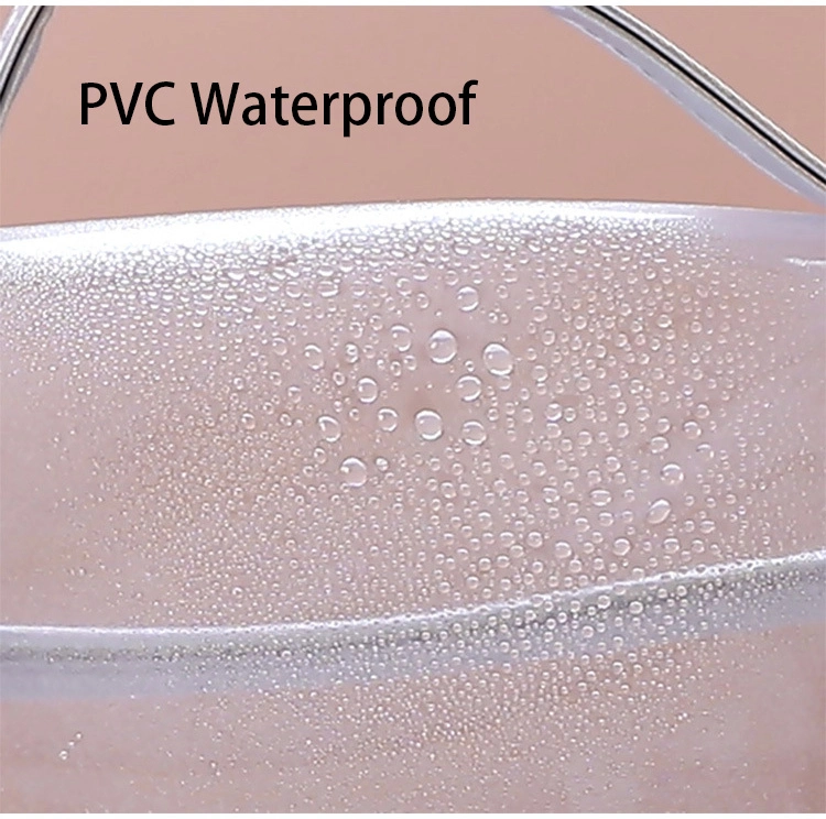 Waterproof Clear Transparent Beauty Travel PVC Custom Cosmetic Make up Makeup Bag