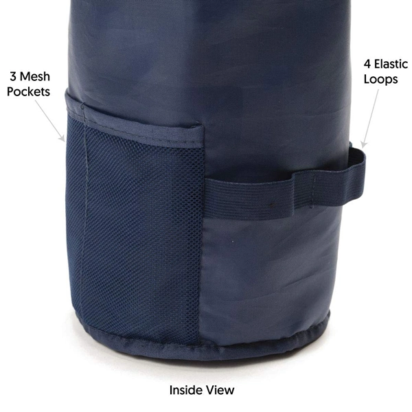 Durable Polyester Travel Makeup Bag Waterproof Cosmetic Organizer
