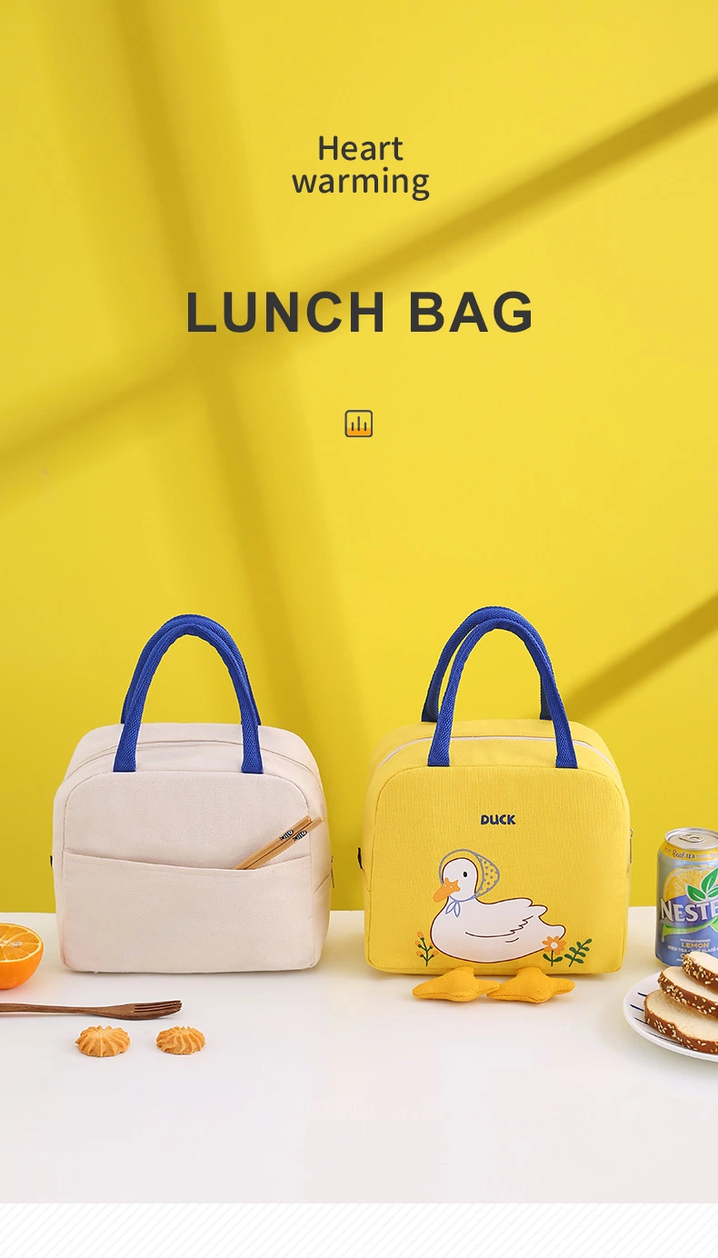 Insulated Small Lunch Bag School Kids Keep Warm Fresh Bag Picnic Cooler Breast Milk Picnic Food Lunch Food Cooler Bag