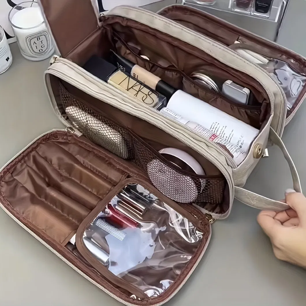 Premium Makeup Brush Toiletries Storage Bag