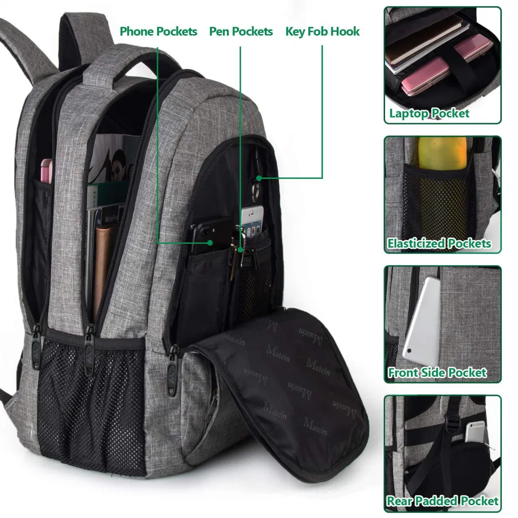 Fashion Business School Sport Computer Laptop Bag Travel Backpack