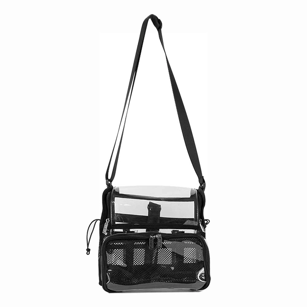 Makeup Waterproof PVC Bag Artist Set Bag Brush Detachable Bag Women Zipper Clear Female Makeup