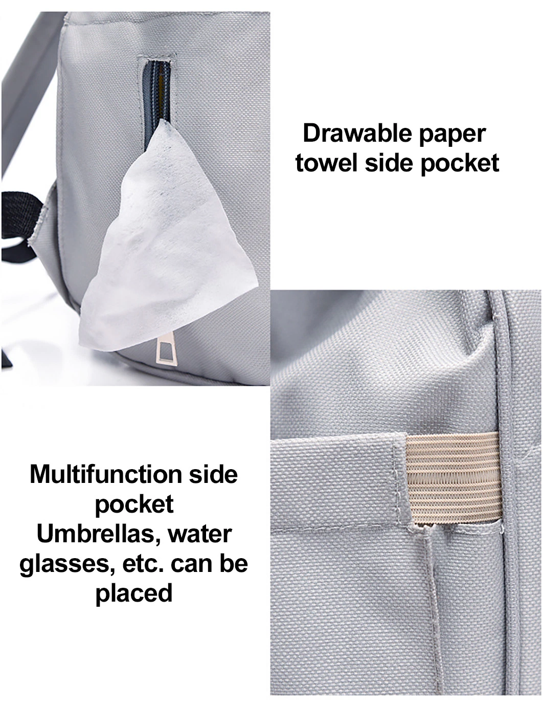 Multi-Function Waterproof Travel Backpack Baby Diaper Bag