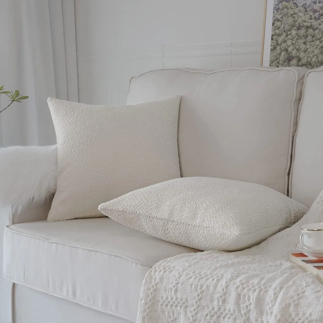 Glamorous Comfy Elegant Textured Zippered Cushion Cases