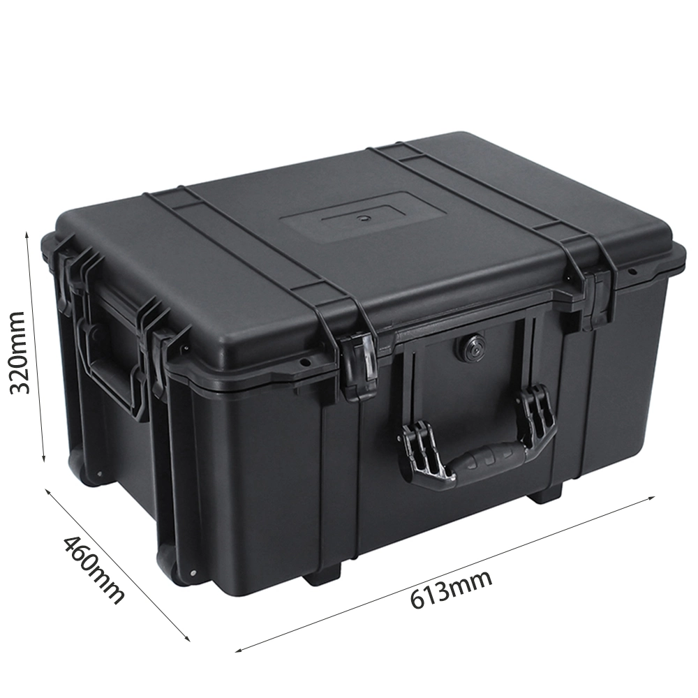 2024 New Arrival Waterproof Weatherproof Hard Case Injection Molded Plastic Storage Tool Box Equipment Carry Case with Foam