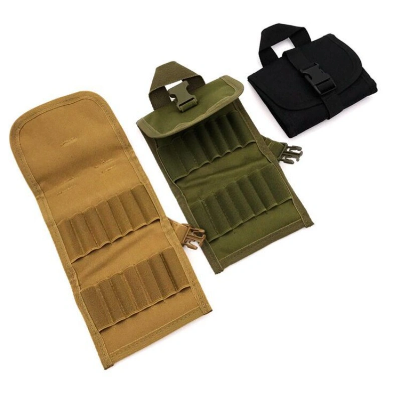 14 Round Ammunition Molle Bullet Pouch for Hunting Shooting Training Mini Bullet Storage Bag