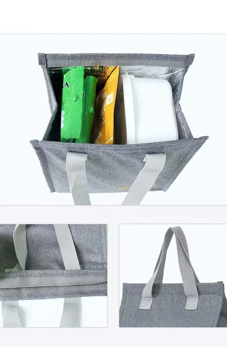Portable Lunch Waterproof Insulated Lunch Box Cooler Bag Custom Picnic Thermal Insulation Lunch Breast Milk Cooler Bag