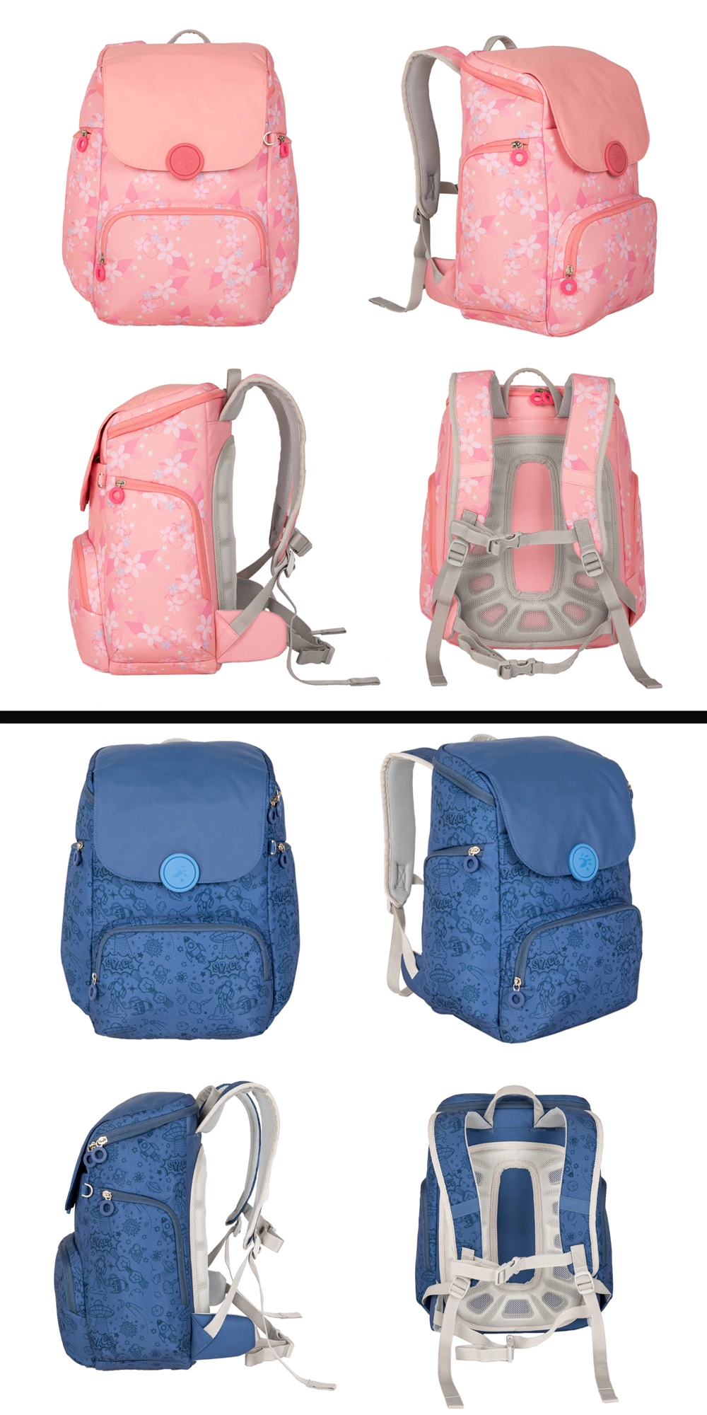 Factory Wholesale Kids Waterproof Fashion Backpack Children Cartoon School Bag Bags