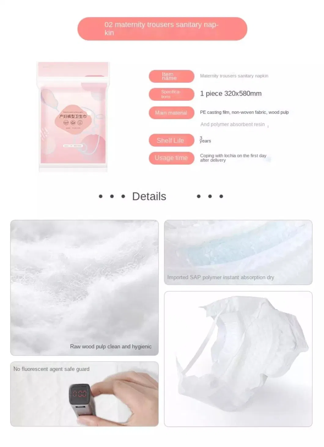 Postpartum Maternity Kit / Confinement Kit / Hospital Bag