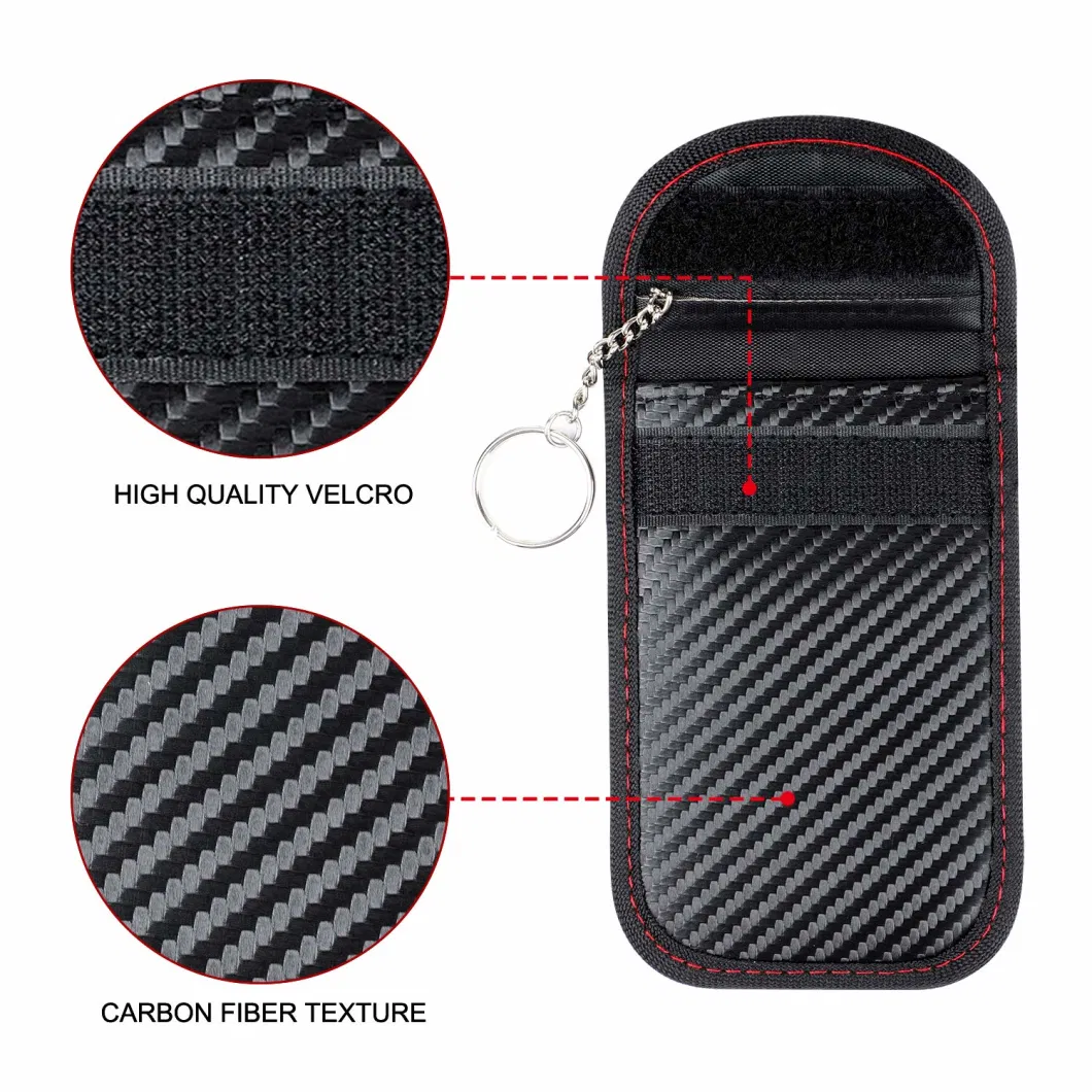 RFID Signal Blocking Anti Theft Faraday Pouch Case