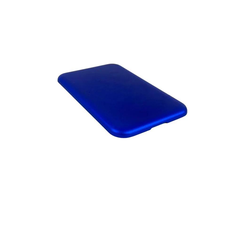 CNC Precision Machining Anodized Royal Blue Wireless Magnetic Charging Bank Metal Case