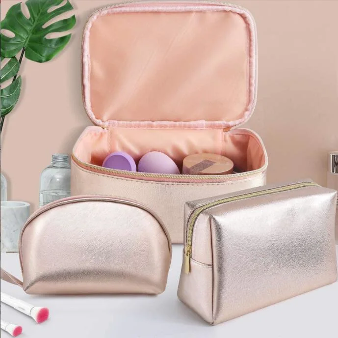 Luxury Velvet Portable Cosmetic Bags for Makeup