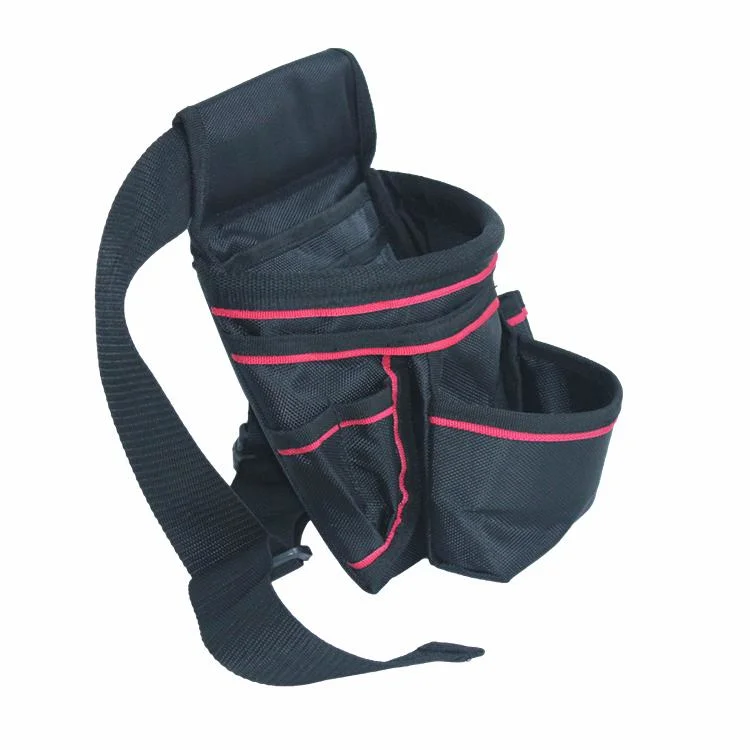 Durable Portable 1680d Polyester Tool Pouch Polyester Waist Electrical Mini Tool Belt