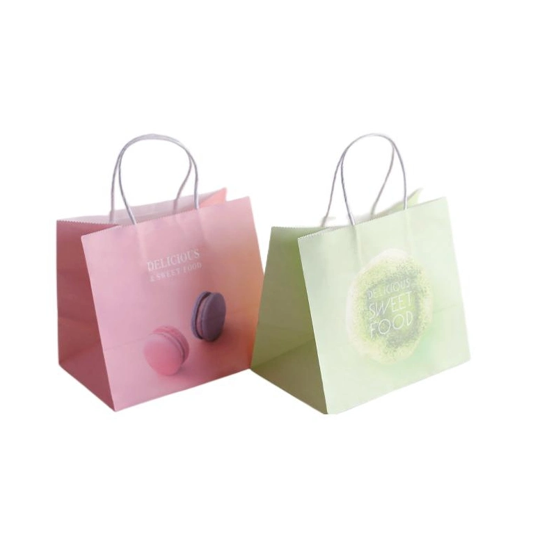 Existing Christmas Shopping Bags Paper Bags in Stock Custom Printing Packaging Bags for Promotion Packing