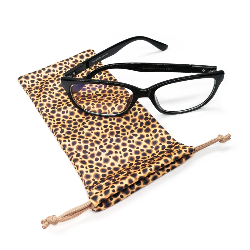 Custom Soft Microfiber Glasses Bag Eyeglasses Pouches Phone Case Drawstring Pouch