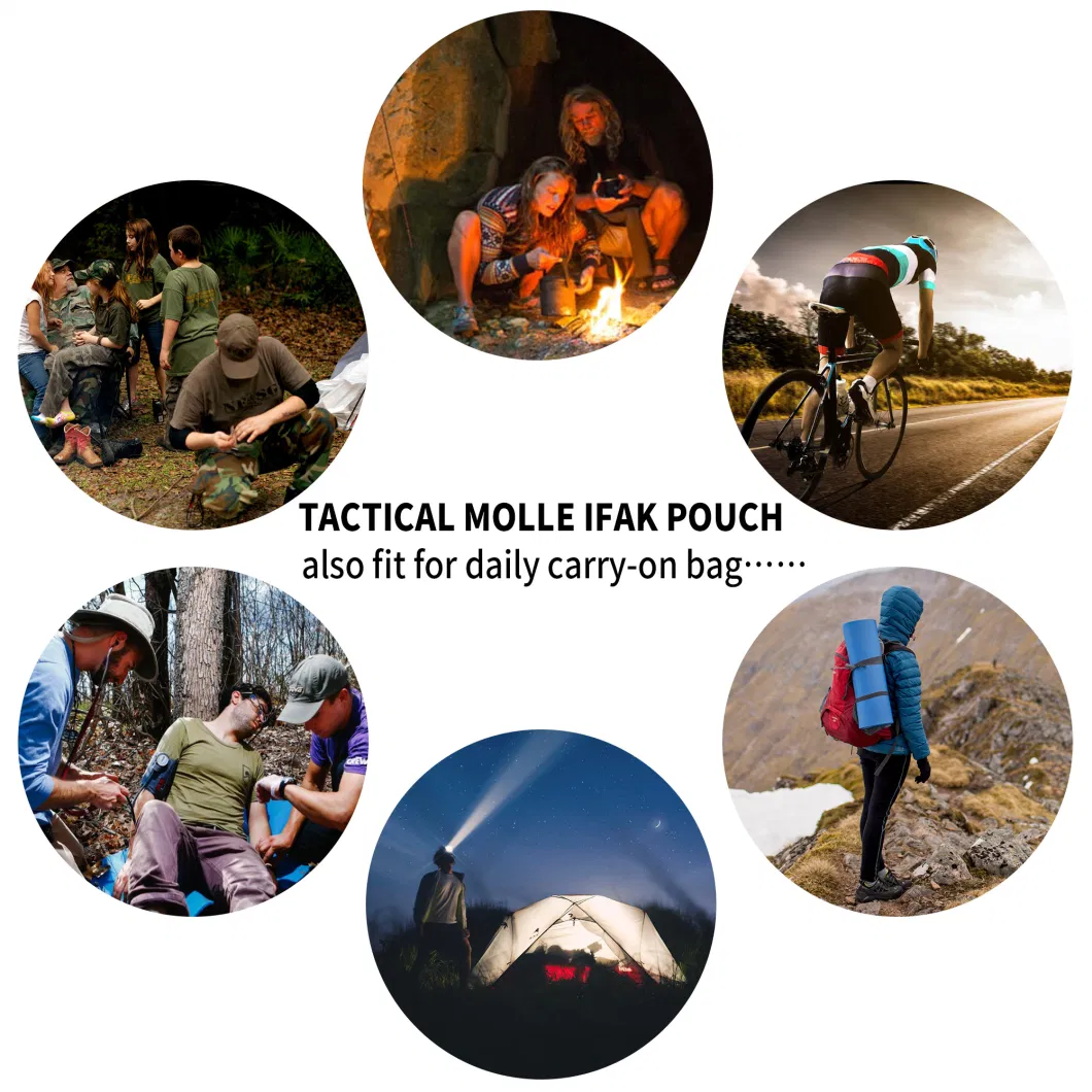 Ifak Tactical Individual Suit Molle Ifak Tourniquet Bag Manufacturer Pouch Tactical Contents First Aid Trauma Kit