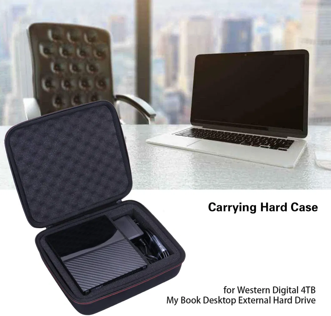 Simple Zippered Waterproof Carry EVA Material OEM Mini Hard Shell Portable Moulded Speaker Carrying Box Case