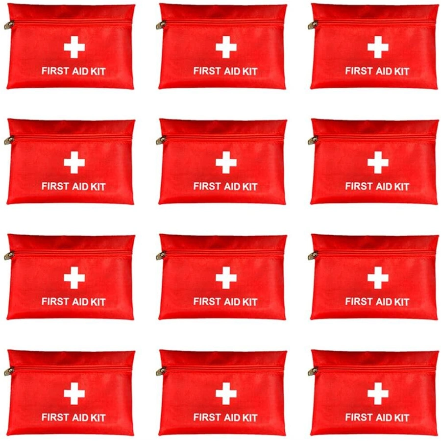 Good Selling Outdoor First Aid Kit Portable Empty Small Emergency Bag Survival with Dual Zippers