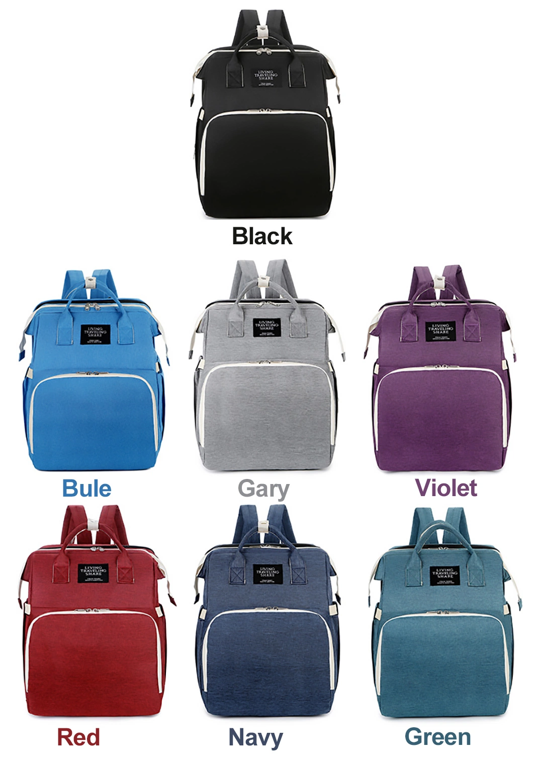 Waterproof Travel Backpack Nappy Bags