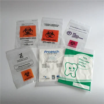 FDA PE Medical Dental Kangaroo Bags with Back Pouch