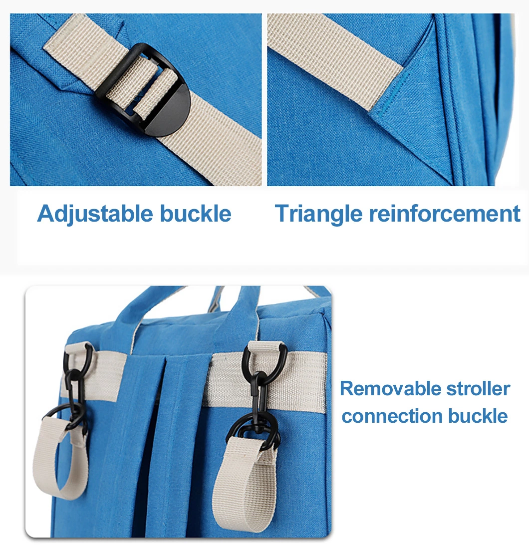 Detachable Foldable Baby Crib Baby Diaper Bag